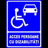 Semn pentru acces cu dizabilitati